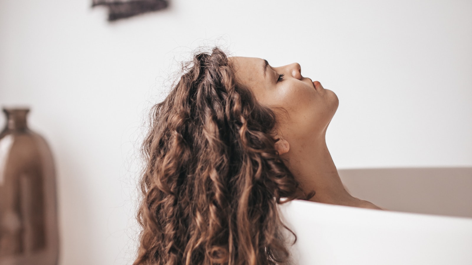 Relaxing scalp massage ritual