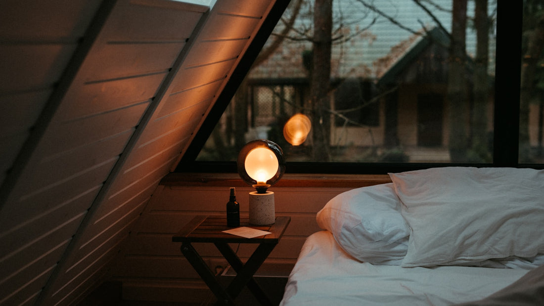 Calm bedroom for an evening wind-down
