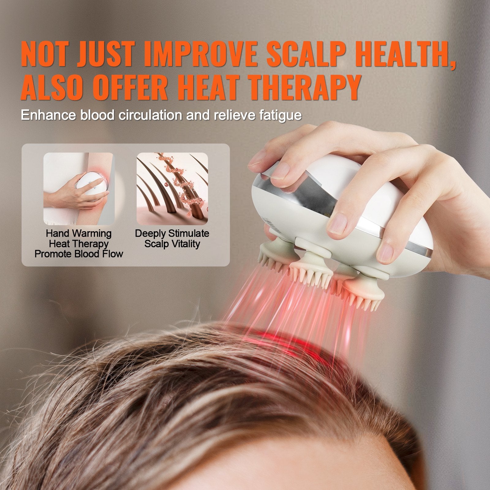 The Density Comb red light hair growth comb by Vigiva — view 2