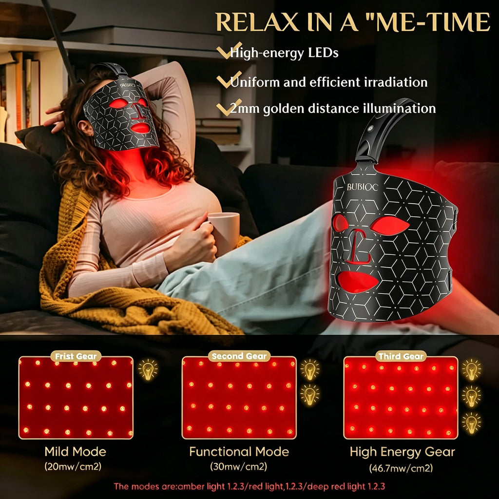 The Glow Mask LED light therapy face mask by Vigiva — view 2